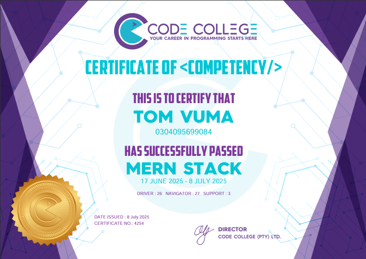 Node.js Certificate